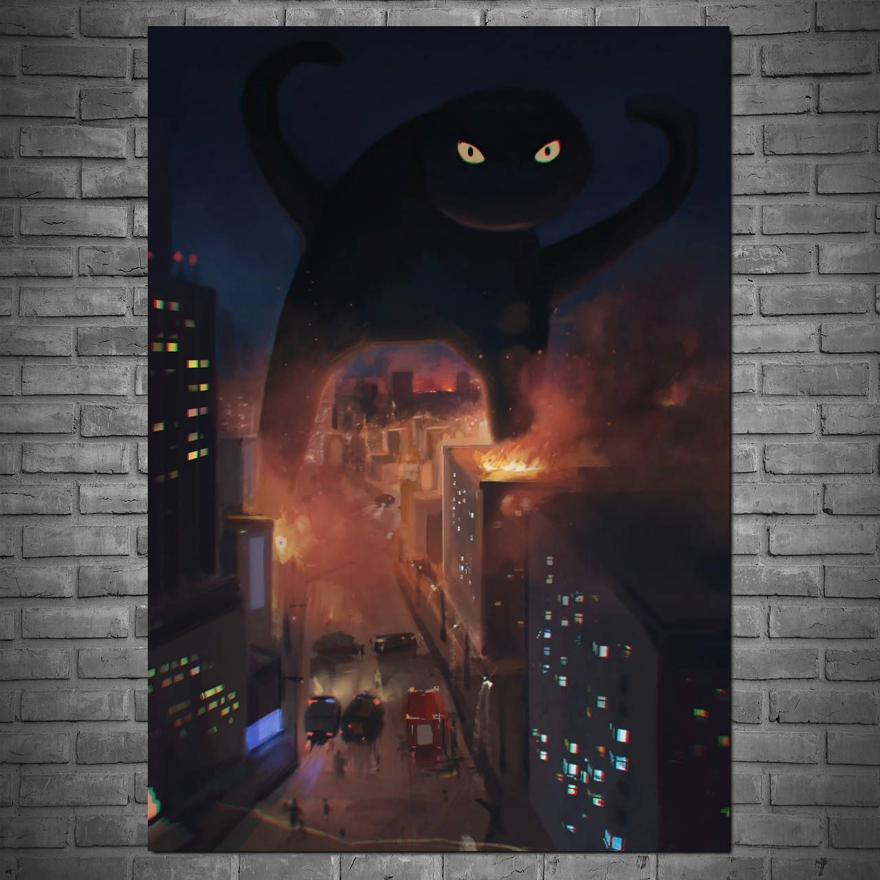 

Плакат "Мем-кот ЪУЪ Съука, котзилла, SCP" (артикул 5468) 60, Матовая, 42