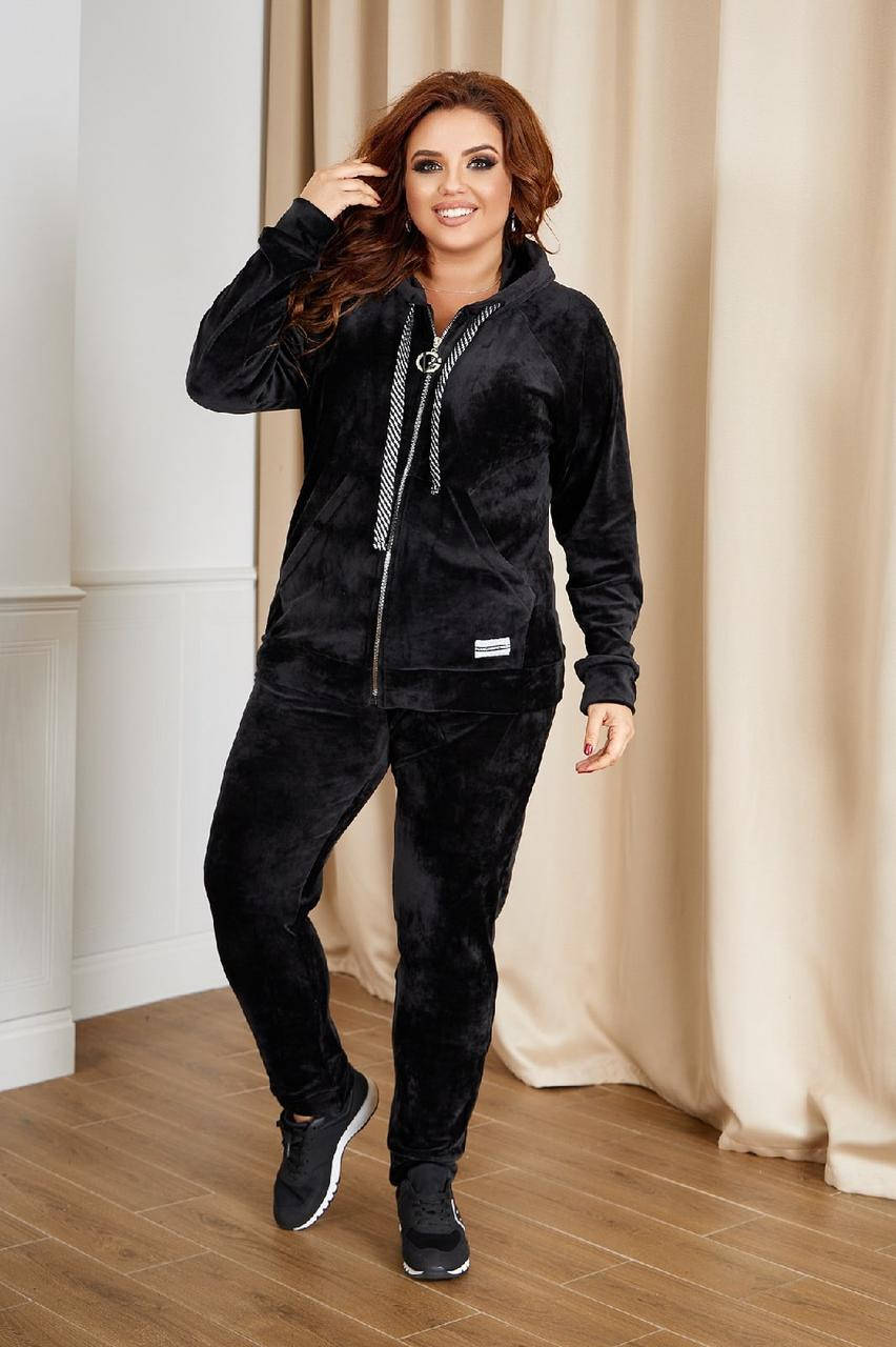 

Шикарный велюровый костюм для дома и отдыха 50 52 54, Разные цвета