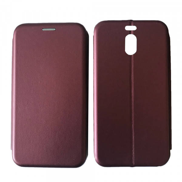 

Чехол-книжка Meizu M6 Note Marsala \ Бордовый цвет