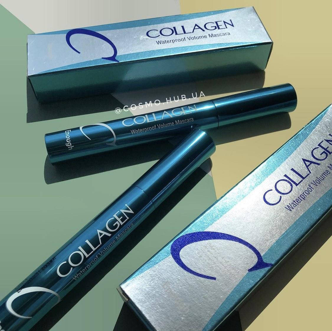 

Водостойкая тушь для ресниц Enough Collagen Waterproof Volume Mascara, Черный