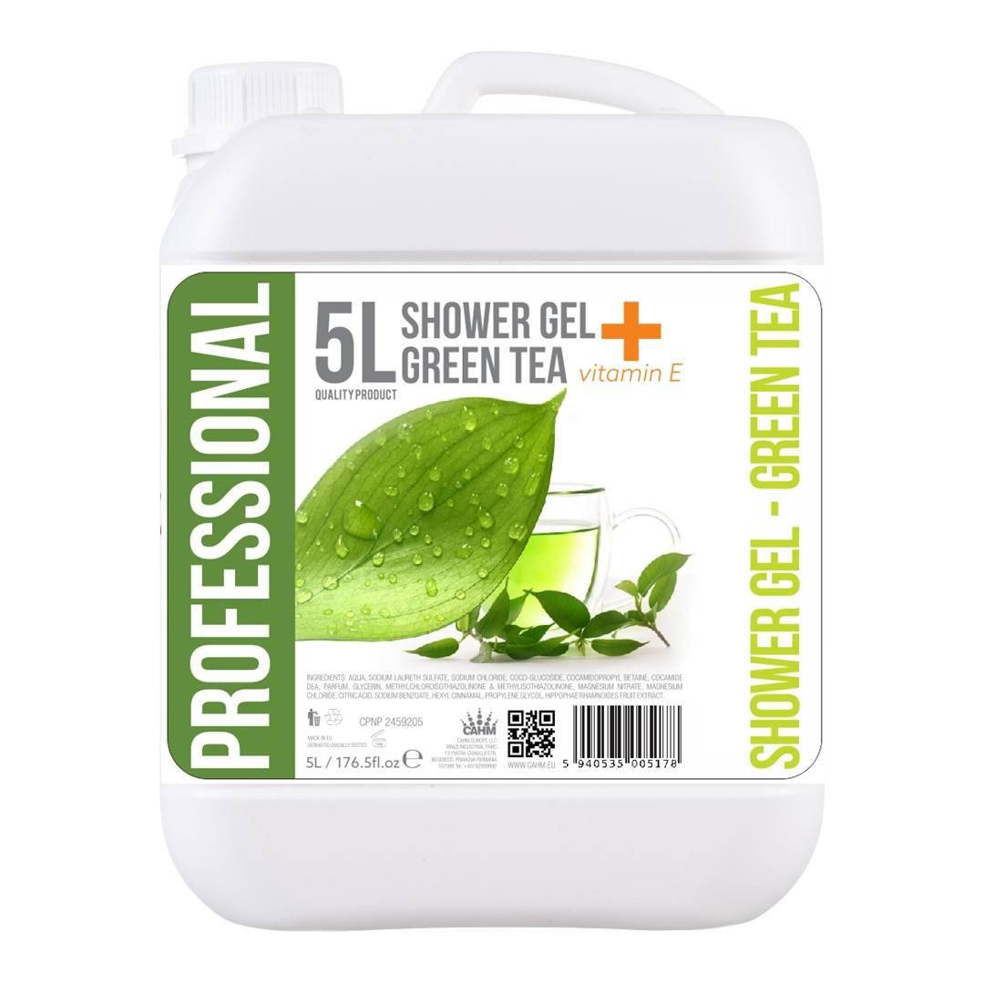 

Гель для душа 5л Professional Green Tea с витамином E