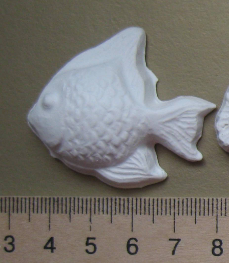 

Гипсовая фигурка заготовка для раскрашивания. Морские обитатели рыбка 1