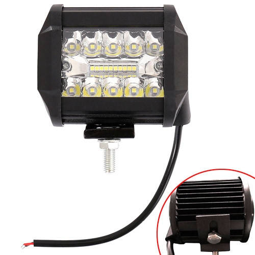 

Светодиодная LED панель фара дополнительного света для авто 4” 12В 60Вт