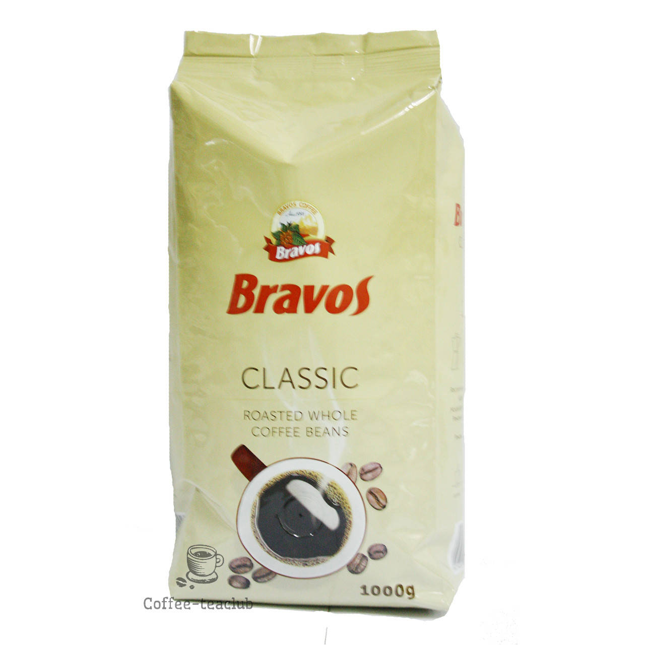 

Кофе Bravos Classic (1000 г) в зернах