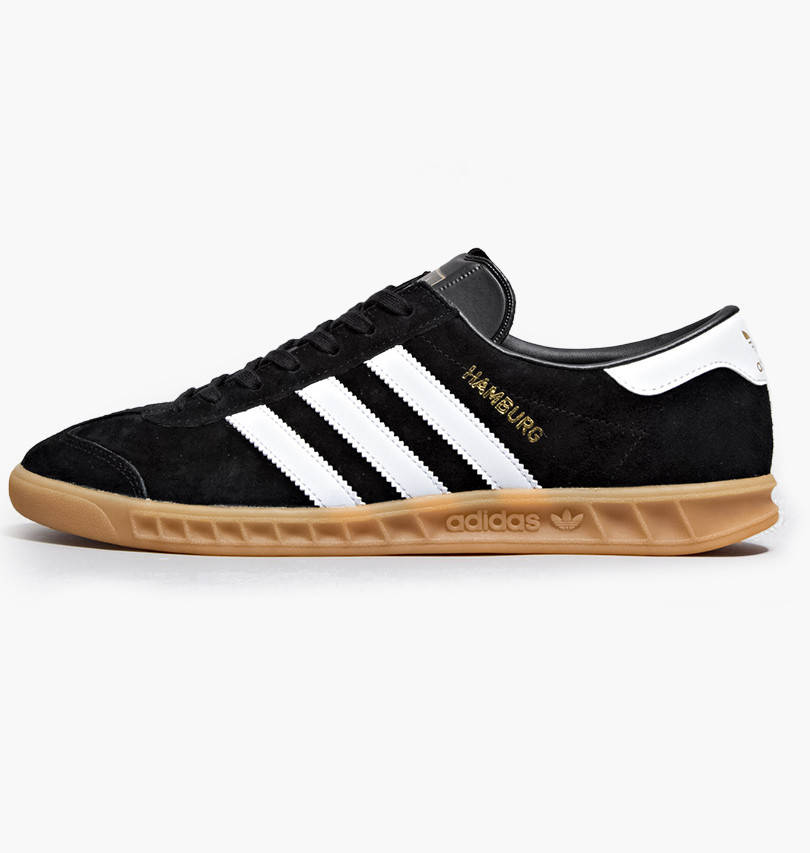 

Кроссовки Adidas Hamburg Originals Black S76696 44, Черный