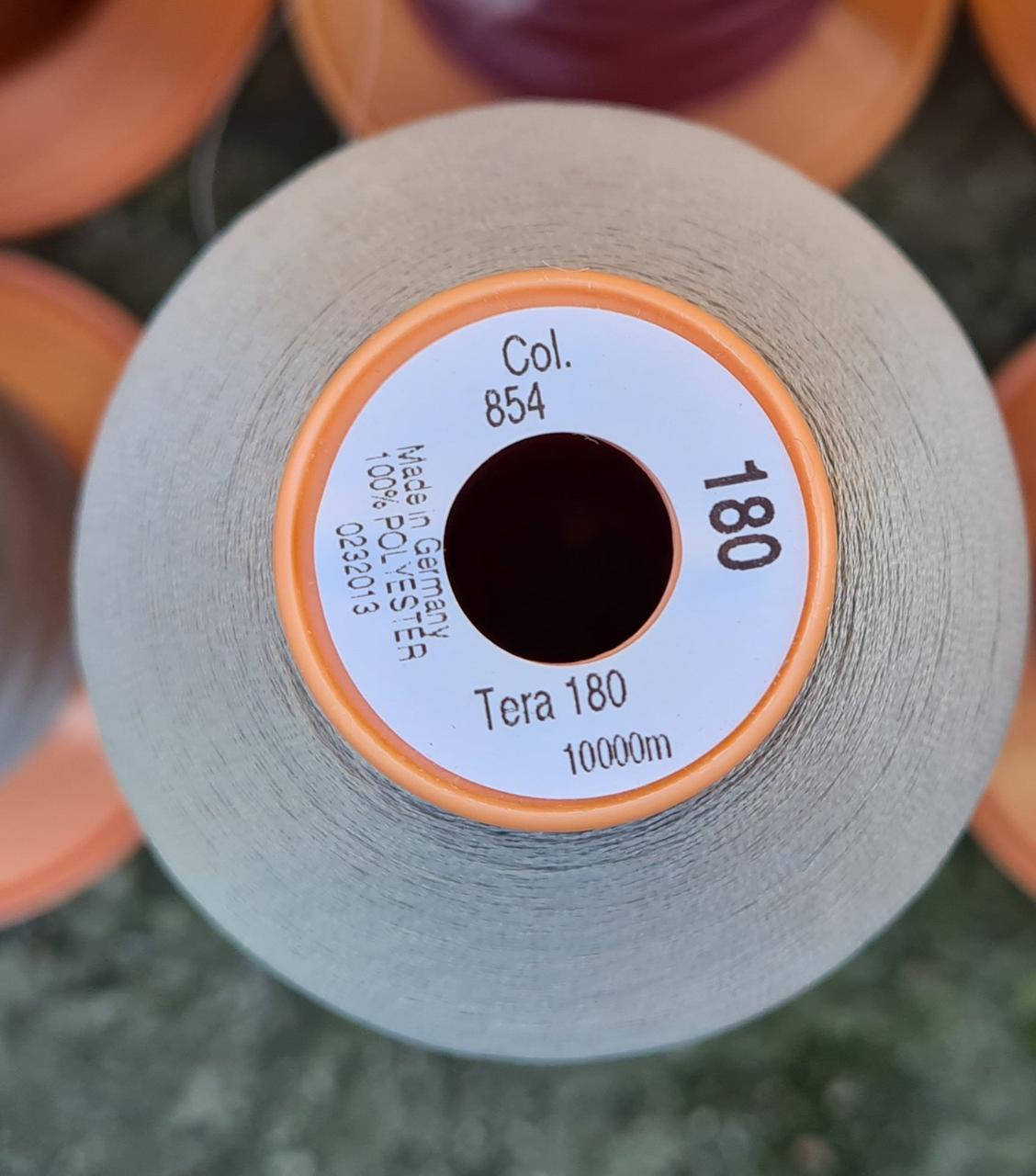 

Нитки Gutermann Tera 180,col.854, 10 000m, Светло-серый