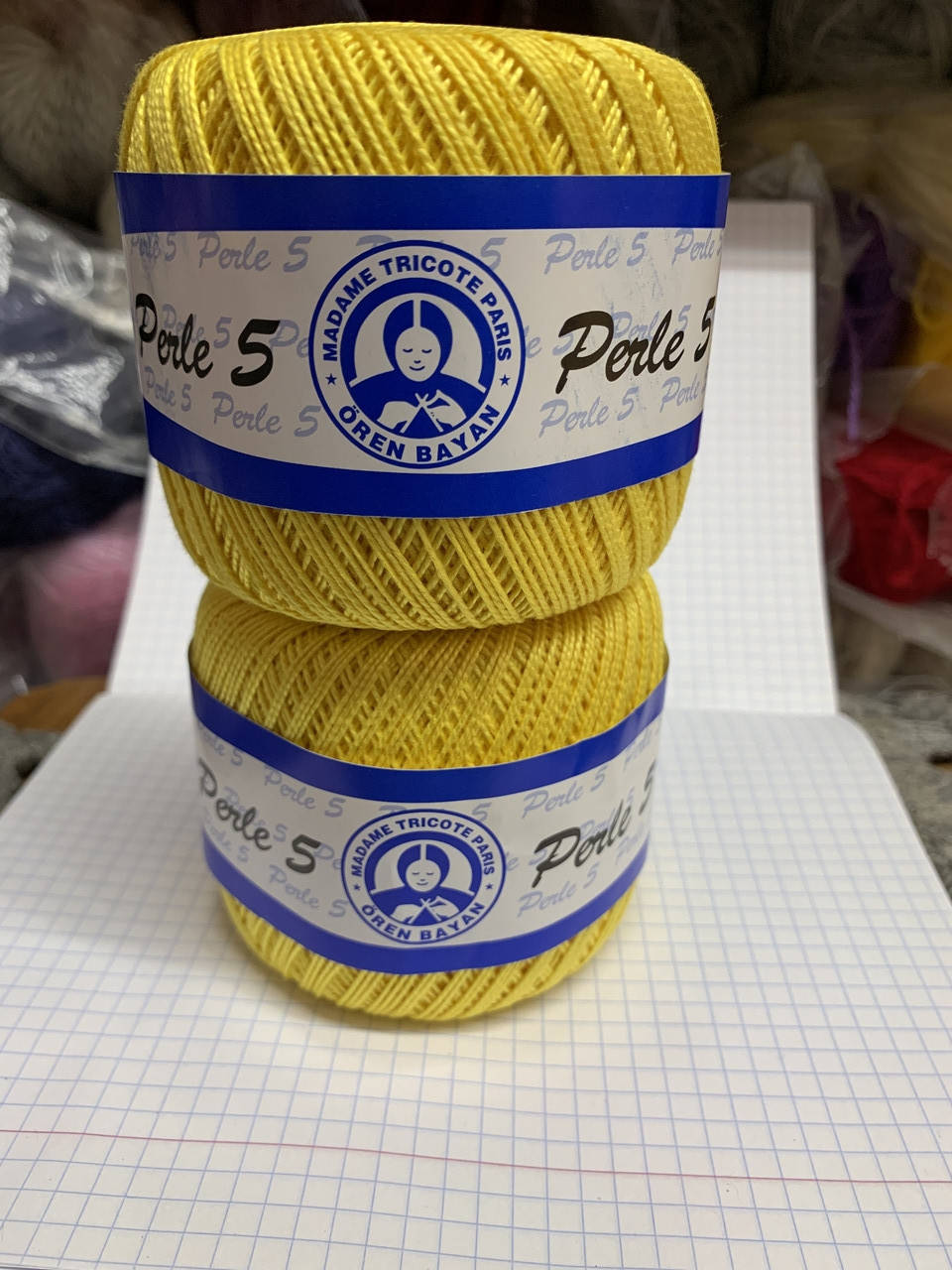 

Турецкая Пряжа Madame Tricote Paris Perle 5 100% cotton