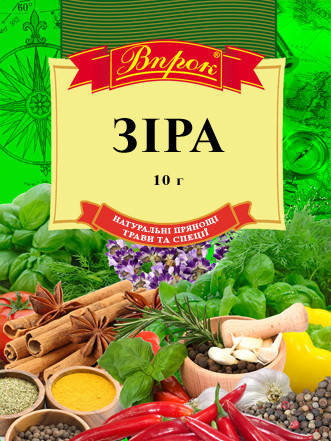 

Зира (кумин) 10 г ТМ "Впрок"