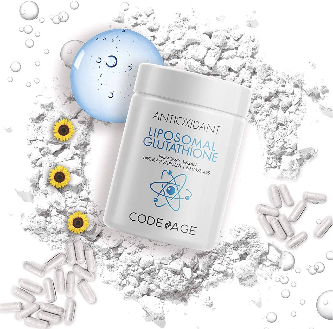 

CodeAge Liposomal Glutathione / Липосомальный глутатион 60 капсул