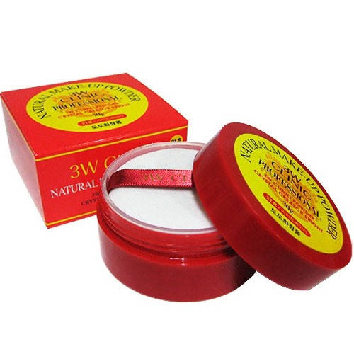 

Рассыпчатая матирующая пудра 3W CLINIC natural make-up powder 10 тон