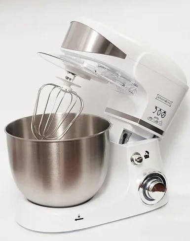 

Кухонный комбайн, планетарный миксер, тестомес Royalty Line RL-PKM-1600 White (1600Вт, 5.5л, Швейцария)