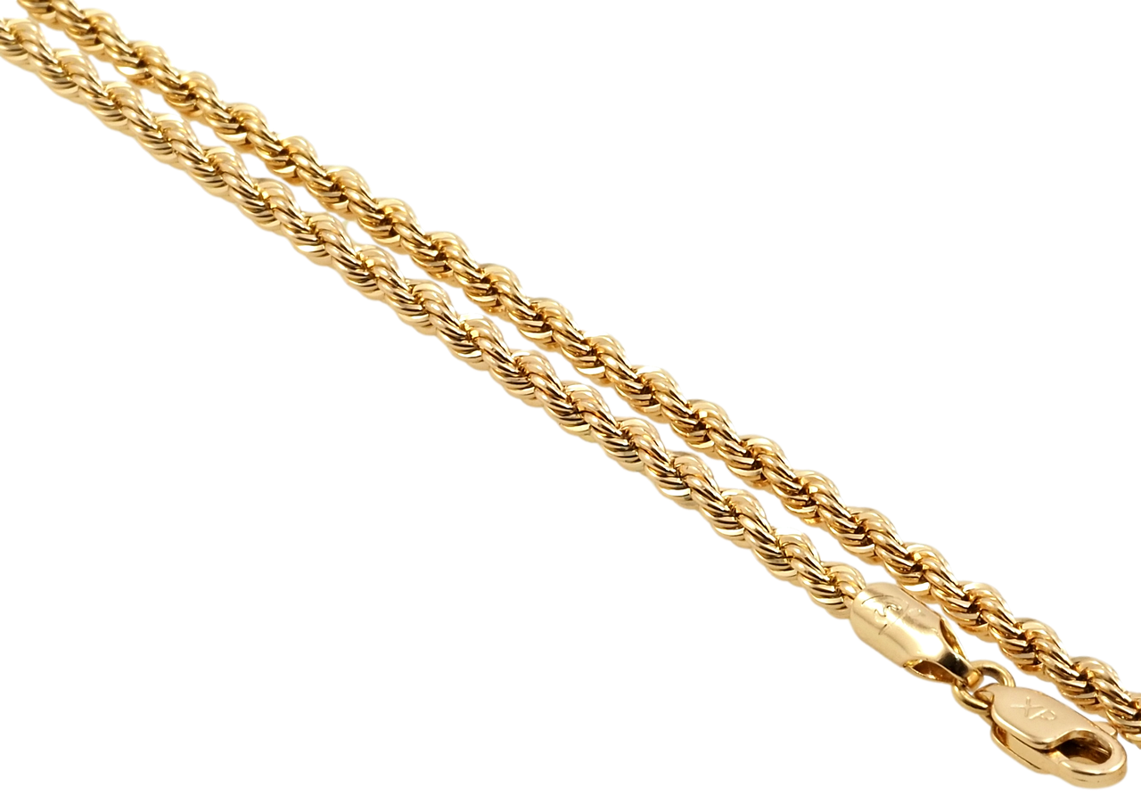 

Цепочка Xuping Позолота 18K "Плетение Веревка" длина 50см х 3мм