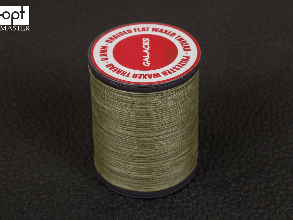 

Galaces 0.80мм папоротник (S026) плоский шнур вощёный по коже