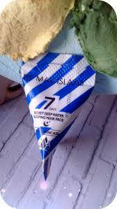 

Ночная увлажняющая маска may island 7 days secret deep water sleeping mask pack, 3 г