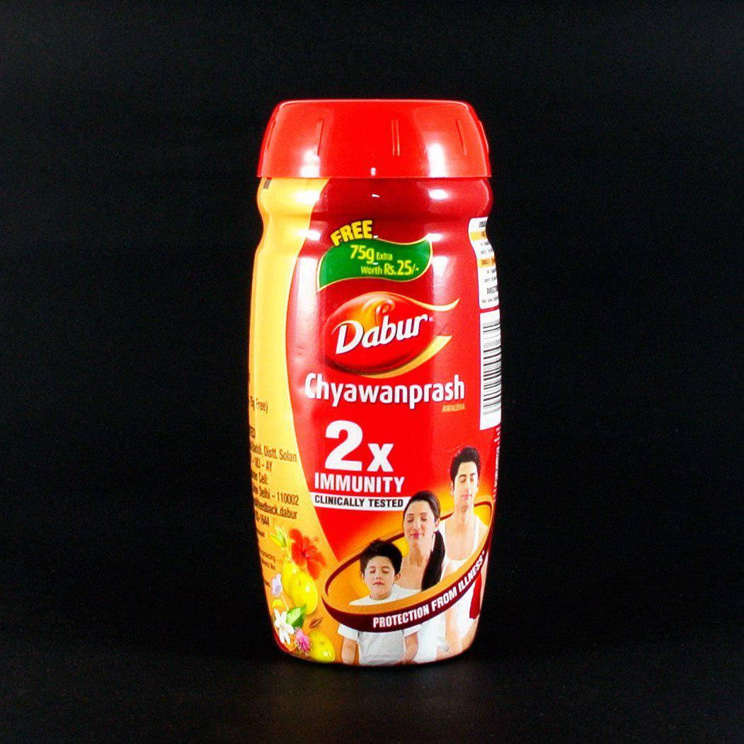 

Чаванпраш Дабур Двойной Иммунитет (Chyawanprash Dabur Double Immunity) 500 +75 грамм