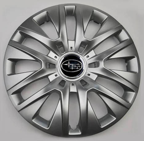 

Колпаки Subaru R16 серебро - (SJS ke4813) - комплект (4 шт.)
