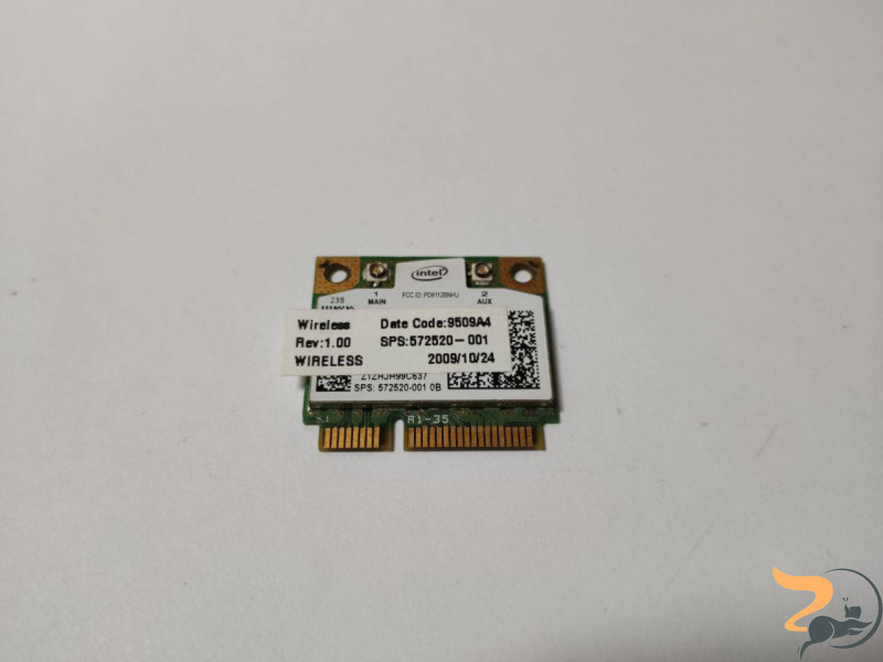 

Адаптер WiFi знятий з ноутбука HP ProBook 4710s, 6440b, 572520-001, 60Y3203, 112BNHMW, Б/У. В хорошому стані.