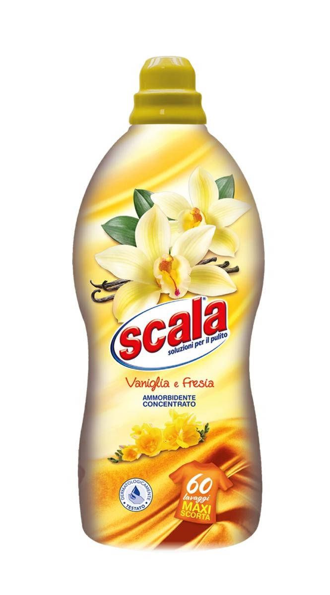 

Ополаскиватель для стирки Scala Ваниль и Фрезия 8006130504533 1500 мл