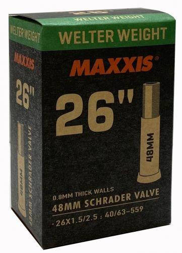 

Камера Maxxis Welter Weight (EIB00137100) 26x1.5/2.5 AV L:48мм