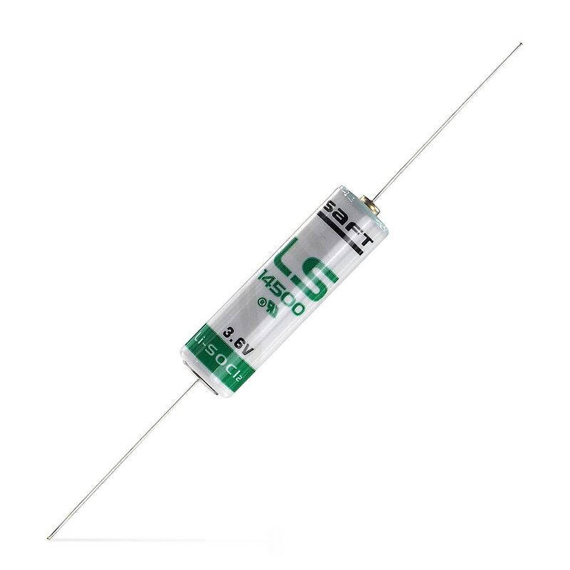 

Батарейка литиевая SAFT LS14500 CNA, AA, 3.6V, LiSOCl2, аксиальные выводы