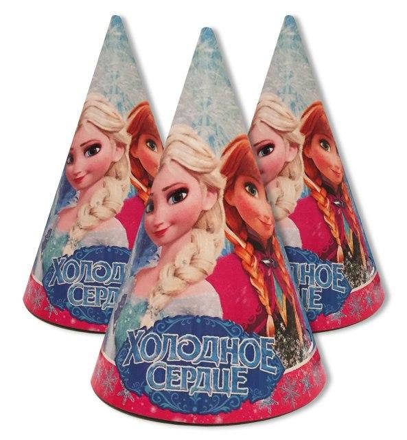 

Колпаки Холодное сердце (Frosen) ", 10 шт в уп.