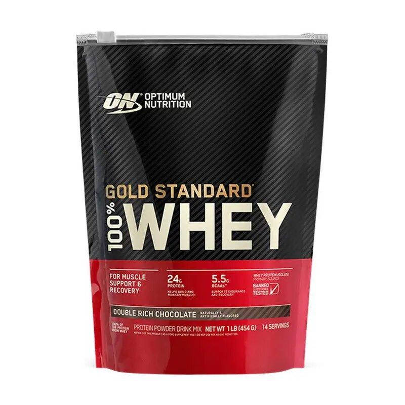 

Протеїн Gold Standard 100% Whey, 454 г, подвійний шоколад