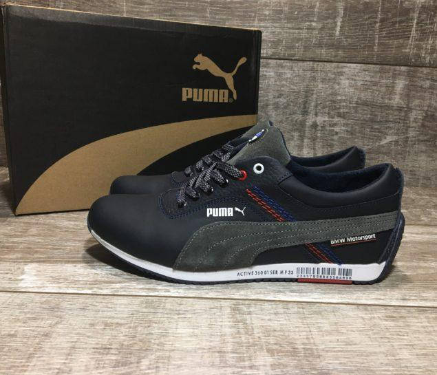 

PUMA BMW мужские кожаные кроссовки