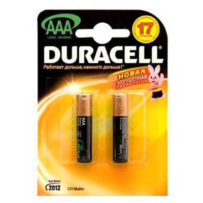 

Батарейка LR03 DURACELL C&B blist