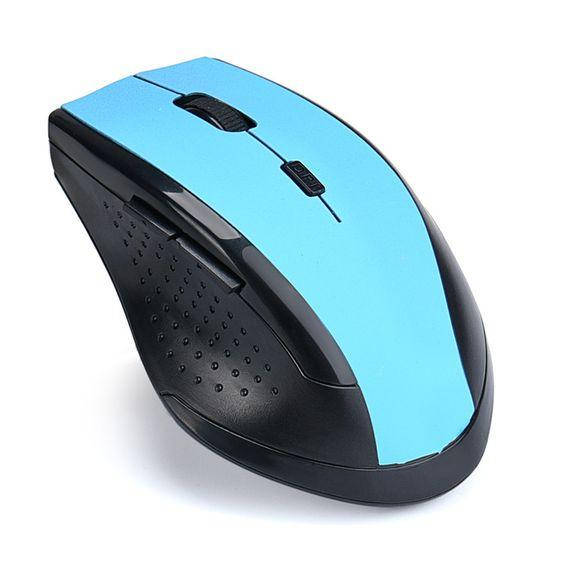 

Мышь беспроводная USB TRY Mouse W107 800-1600 dpi синий новая, Красный