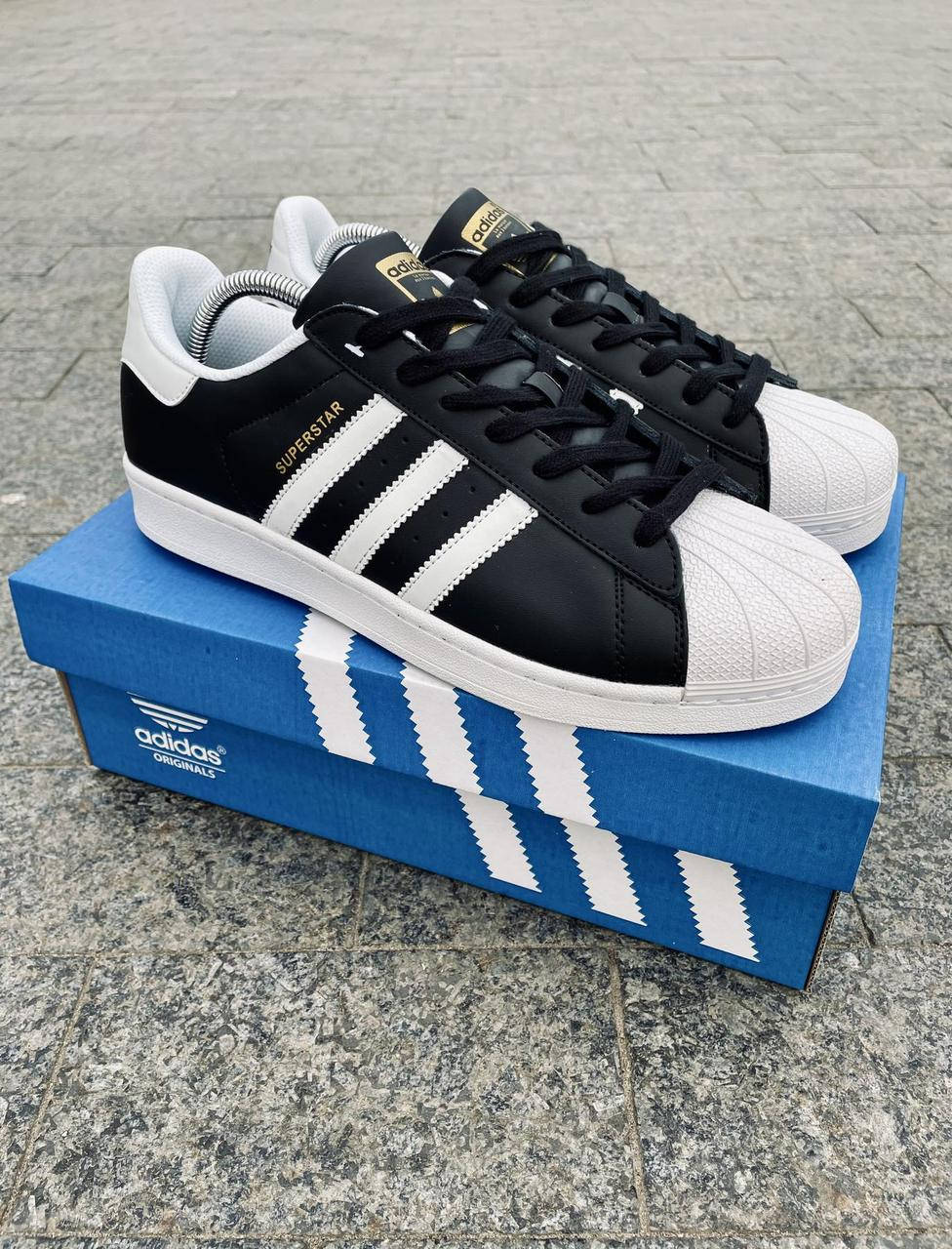 

Кроссовки мужские Adidas SuperStar, Черный