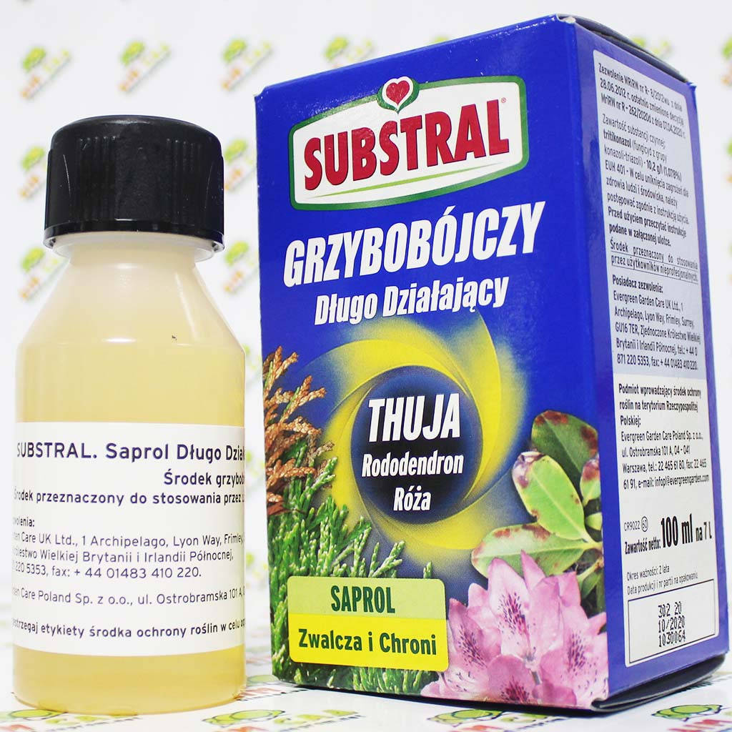 

Substral Фунгицид для туй Saprol, 100мл