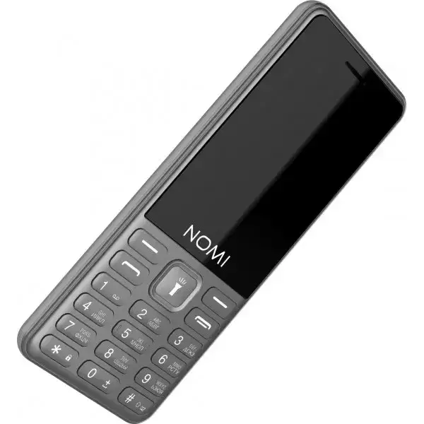 

Кнопочный телефон Nomi i2840 Grey Dual Sim, Серый