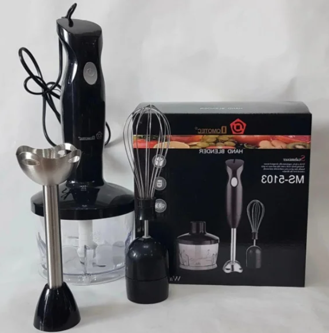 

Блендер ручной металл 3 в 1 Domotec MS-5103