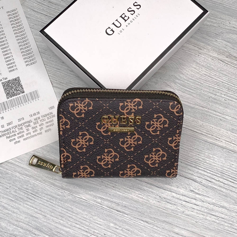 

Женский маленький кошелек Guess (7583) brown, Коричневый