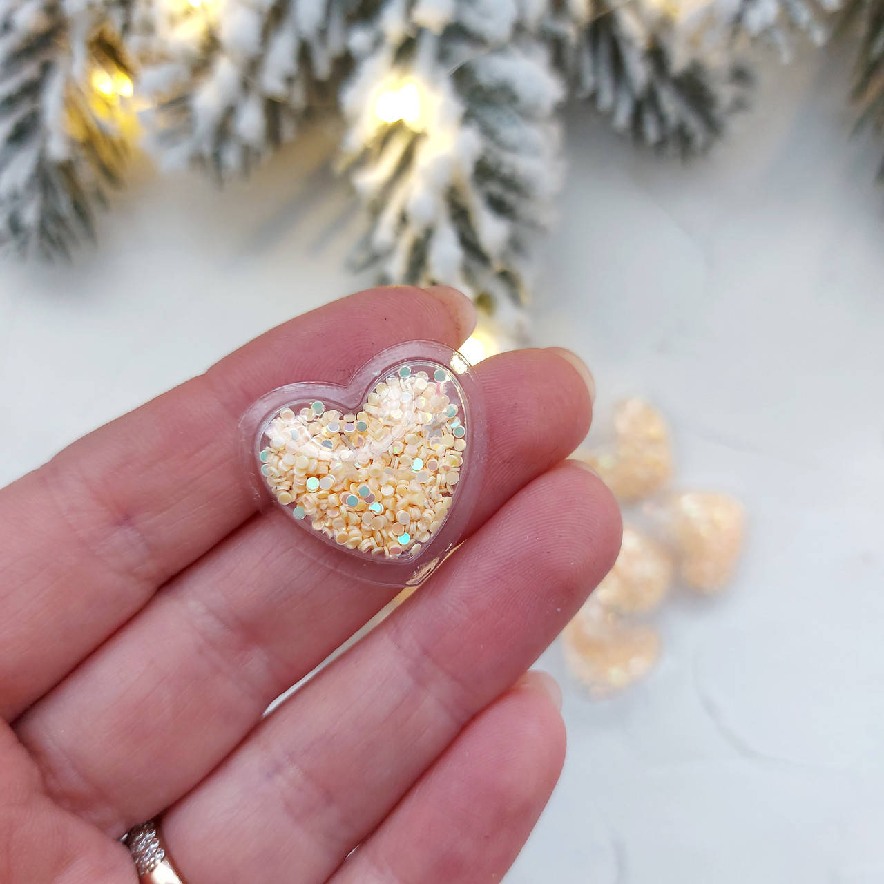 

Патч-шейкер СЕРДЕЧКО КРЕМОВЕ, 2.5*2.5см