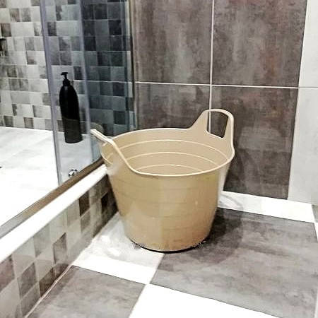 

Мягкая корзина для мокрого белья 29л с ручками Уно Алеана
