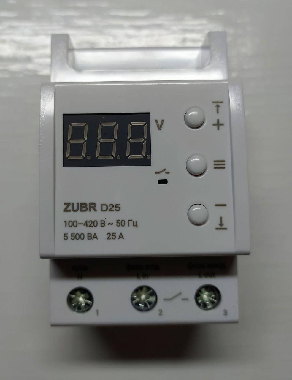

Реле напряжения ZUBR D25