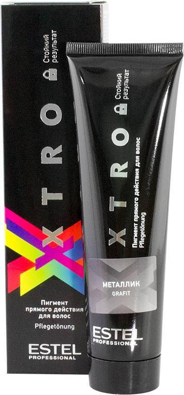 

Пигмент прямого действия для волос Estel Professional Xtro Black Ex/Nm Металлик 100 мл