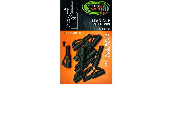 

Безпечна кліпса з фіксатором (10 шт) ТЕХНОКАРП