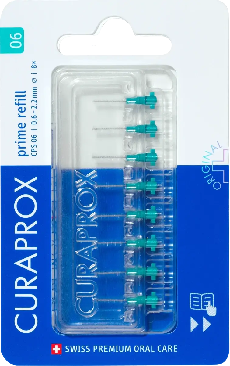 

Межзубные щетки Prime Refill размер 06, 8 шт