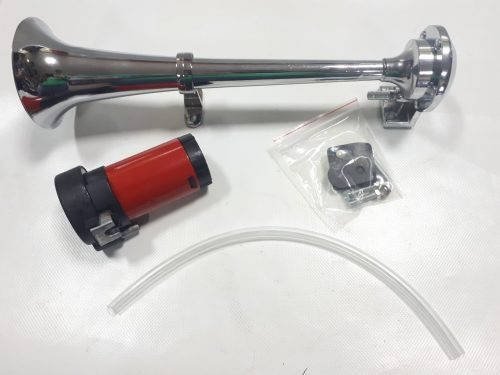 

Сигнал 1-дудка возд. CA-13030 Elephant 12V металл хром 350mm с компрессором