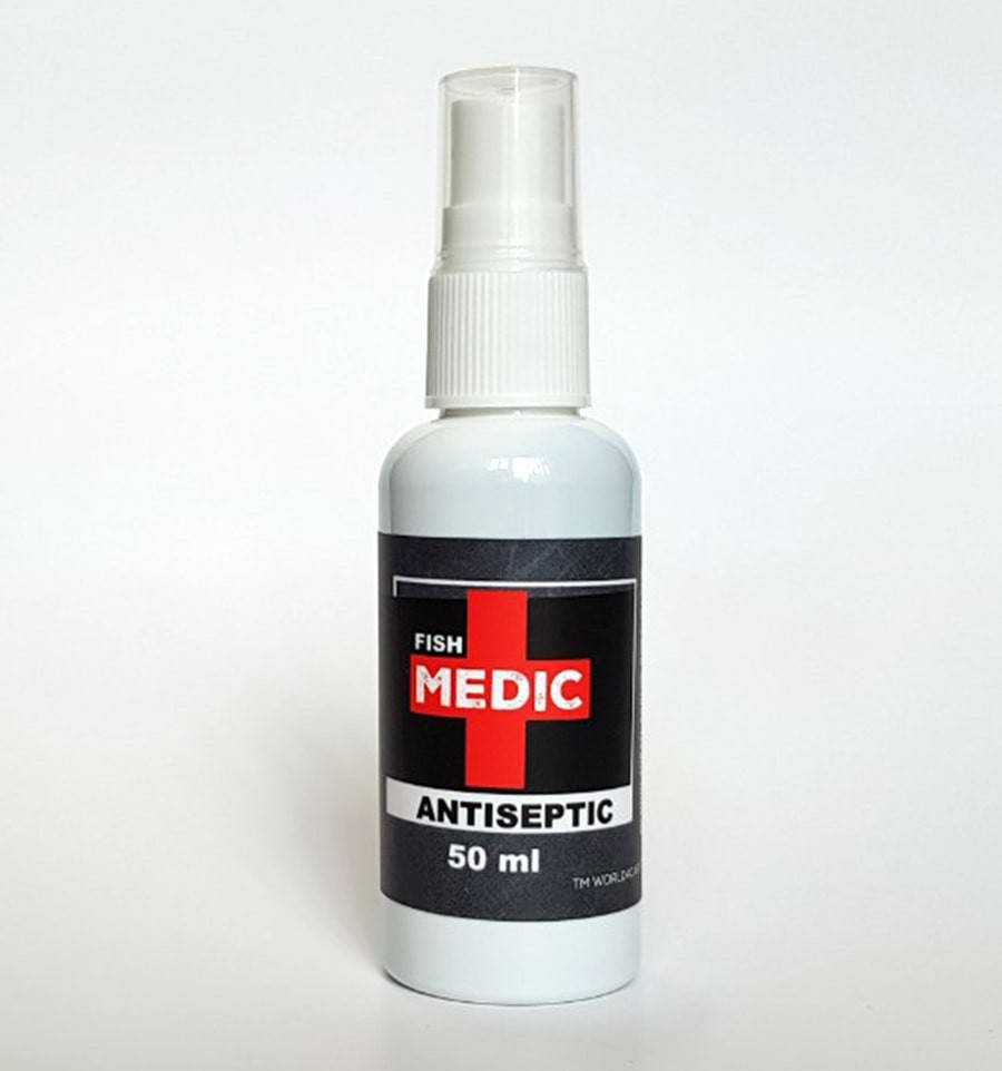 

Антибактериальный спрей Antiseptic FISH MEDIC, 50ml