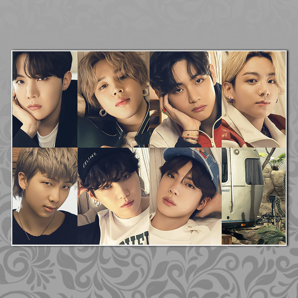 

Плакат K-Pop BTS 354
