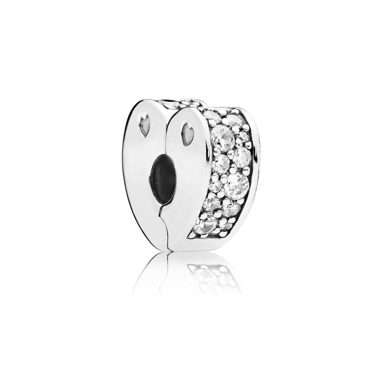 

Серебряный шарм-клипса Pandora 797020CZ