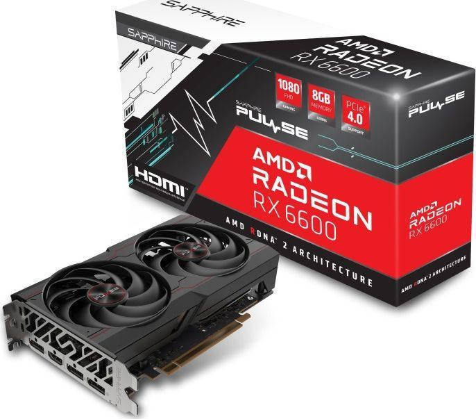 

Видеокарта Sapphire Radeon RX 6600 PULSE (11310-01-20G)