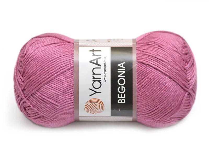 

YarnArt Begonia, Чайная роза №75, Розовый