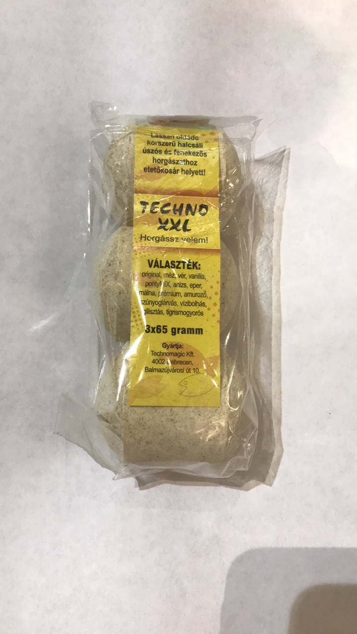 

Технопланктон XXL Pontymix Techno 3 шт 65 грамм Убийца толстолоба