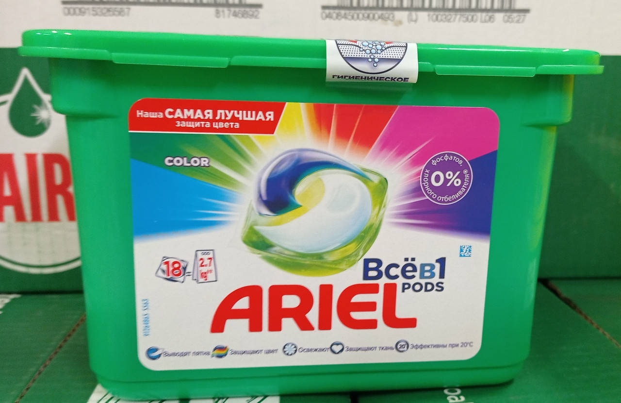 

Ariel color pods 18 шт