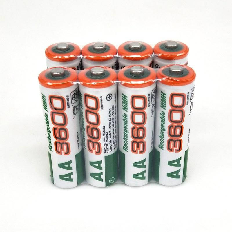 

Аккумуляторная батарейка 3600mAh,АА