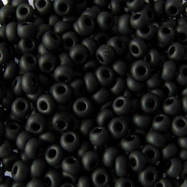 

33139/23980/10matt Черный матовый чешский бисер Preciosa.1грамм